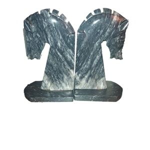 Marble & Stone 7.5" Horse Head Rare Find